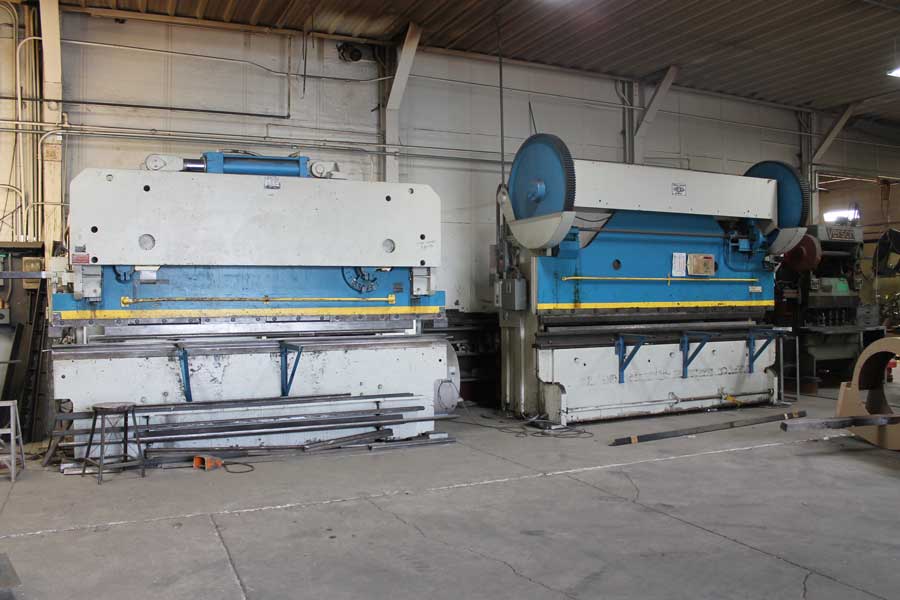 Brake Press used for forming metal